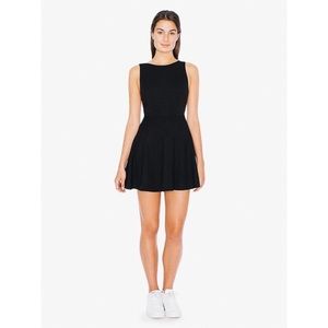 American Apparel Skater Dress (Black)